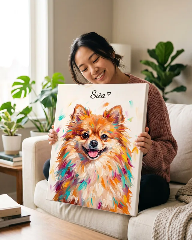 Tranh acrylic hiện đại