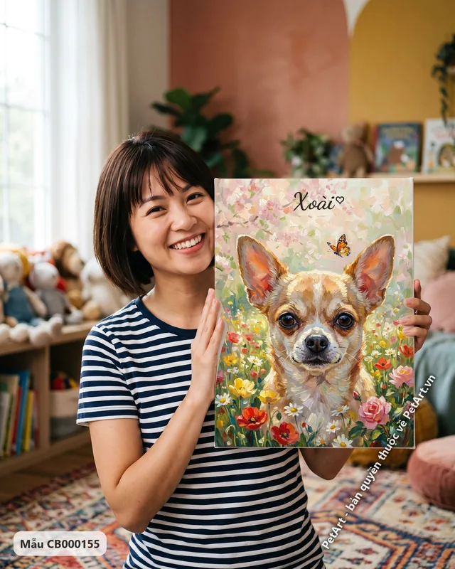 Tranh nghệ thuật ấn tượng · Chihuahua