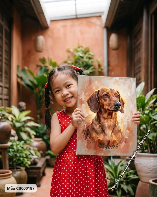 Tranh sơn dầu bán thực · Lạp xưởng