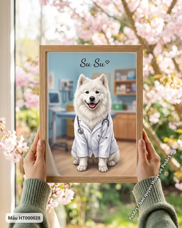 Chó Samoyed bác sĩ, phong cách nghề nghiệp · góc khác