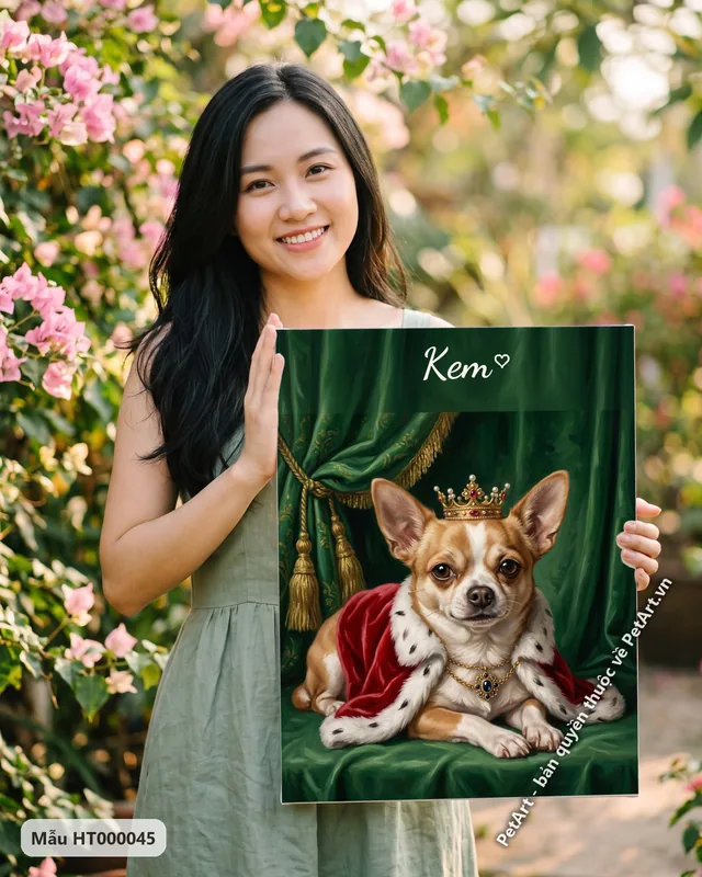 Tranh chó mèo hoàng gia · Chihuahua