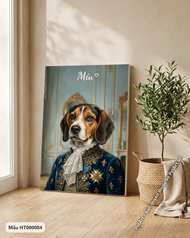 Tranh quý tộc châu Âu · Beagle