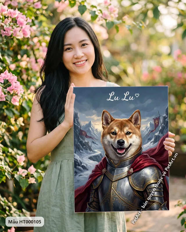Tranh chiến binh, hiệp sĩ · Shiba