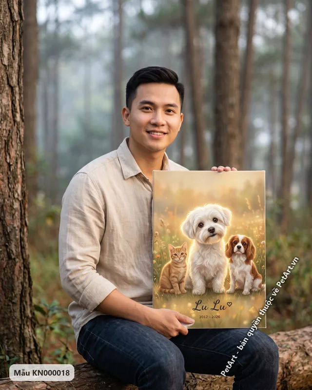 Tranh gia đình đoàn tụ · Maltese
