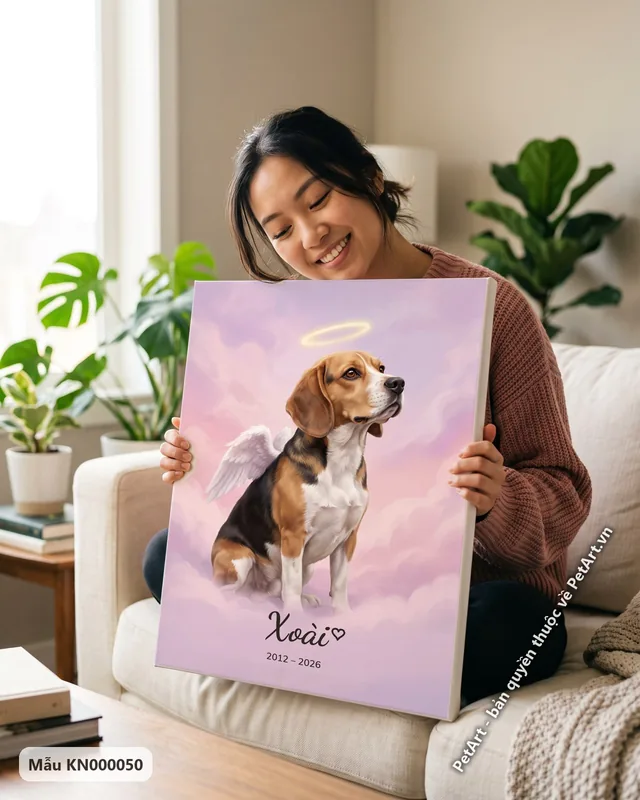 Tranh thiên thần · Beagle