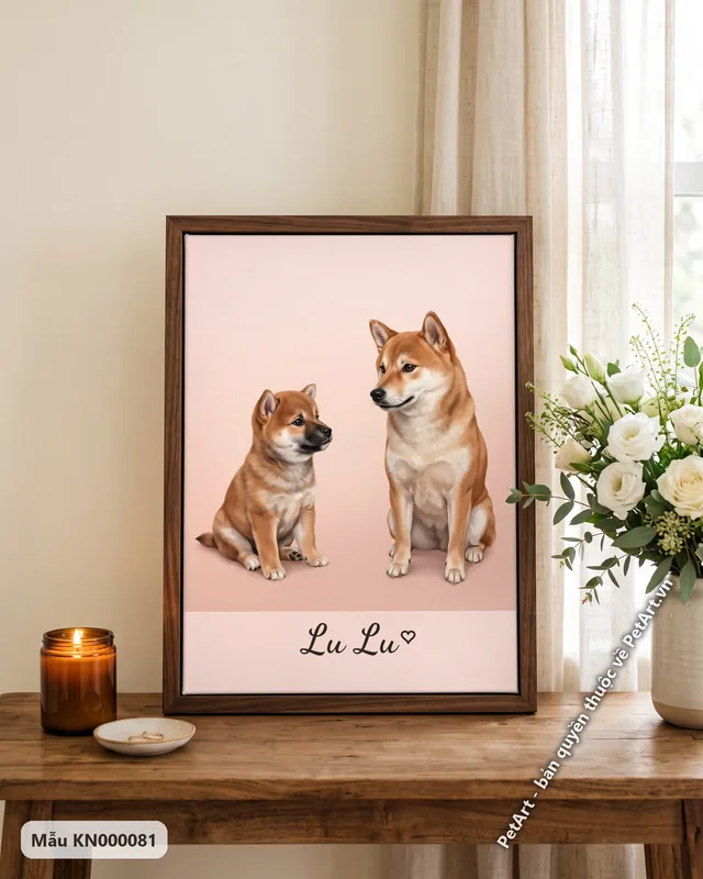 Tranh hành trình trưởng thành · Shiba
