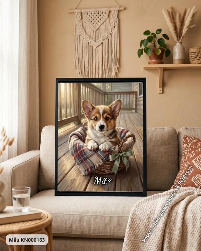Tranh ngày đầu gặp nhau · Corgi
