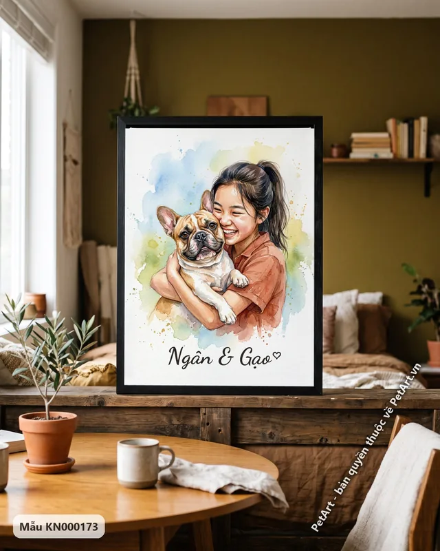 Tranh khoảnh khắc bên nhau · Bull Pháp
