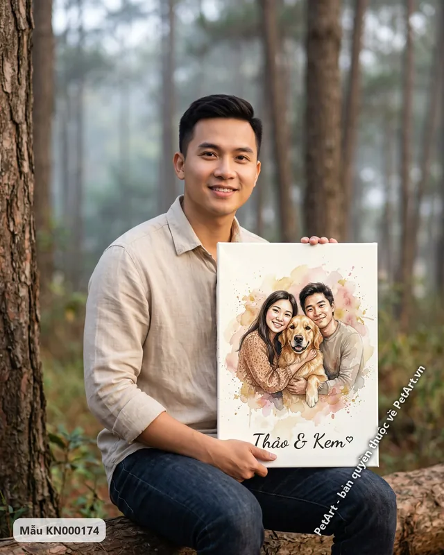 Tranh khoảnh khắc bên nhau · Golden