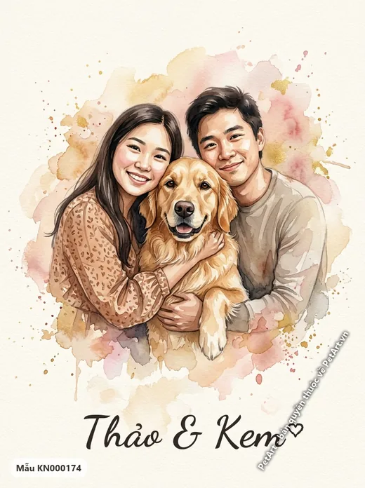Cặp đôi ôm Golden, khoảnh khắc hạnh phúc · ảnh tranh