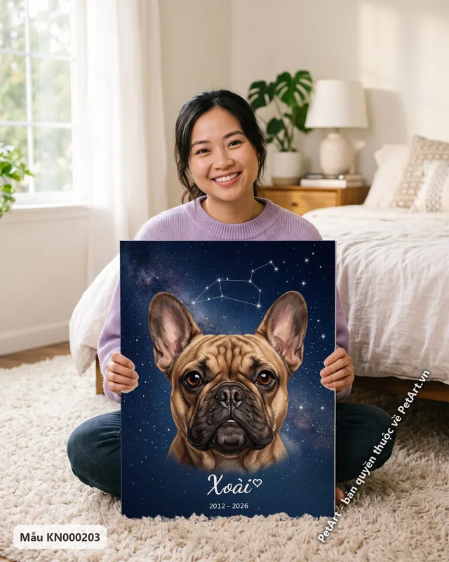 Bull Pháp đầu dưới trời sao kỷ niệm · góc khác