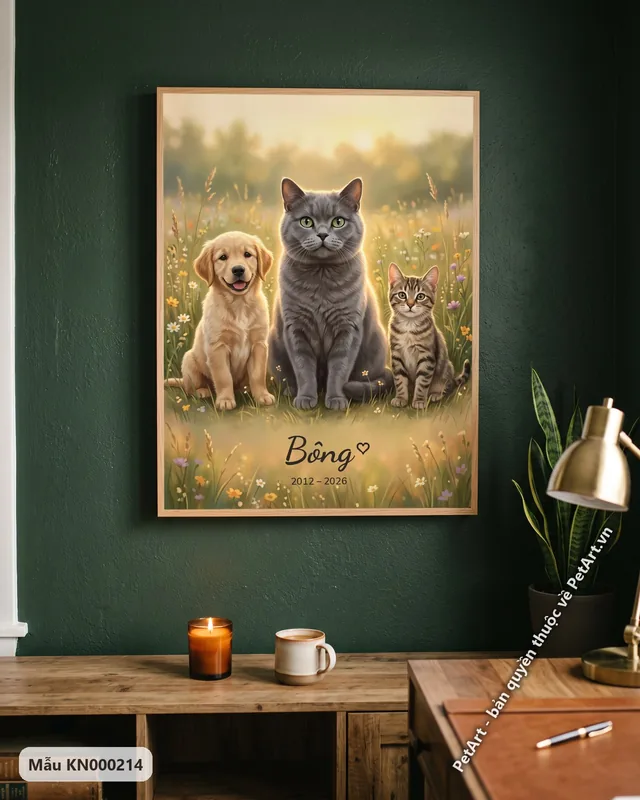 Mèo Anh lông ngắn, Golden con, mèo vằn đồng cỏ · góc khác