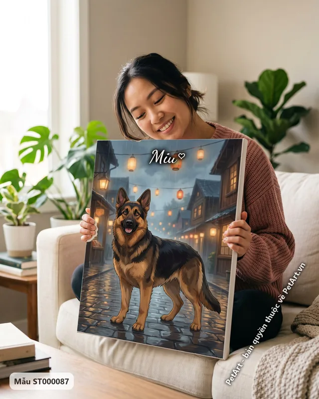 Chó Becgie Anime Nhật Bản · góc khác