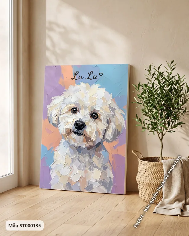 Tranh trừu tượng nghệ thuật · Bichon