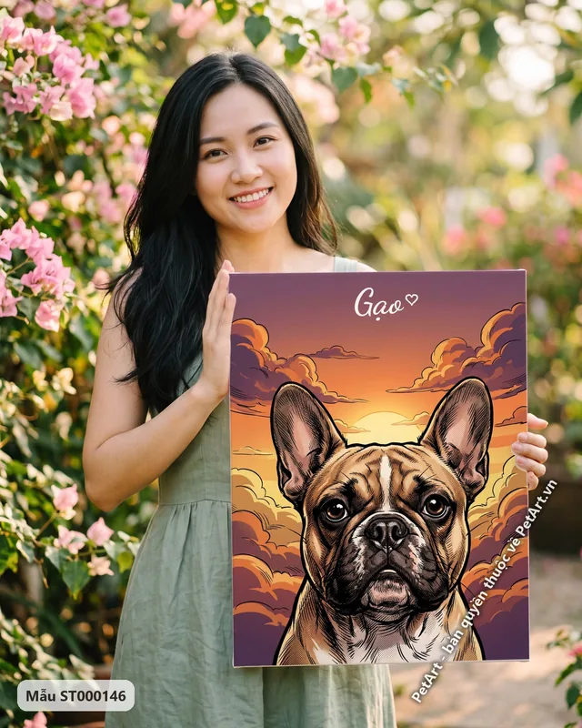 Tranh phong cách truyện tranh · Bull Pháp
